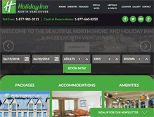 Tablet Screenshot of hinorthvancouver.com
